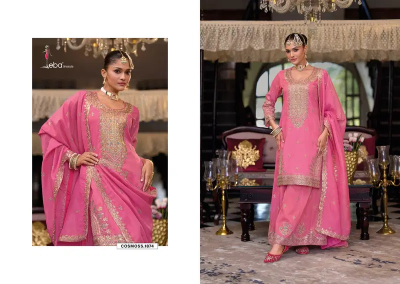 Eba Cosmoss Shimmer Embroidered Salwar Kameez Collection